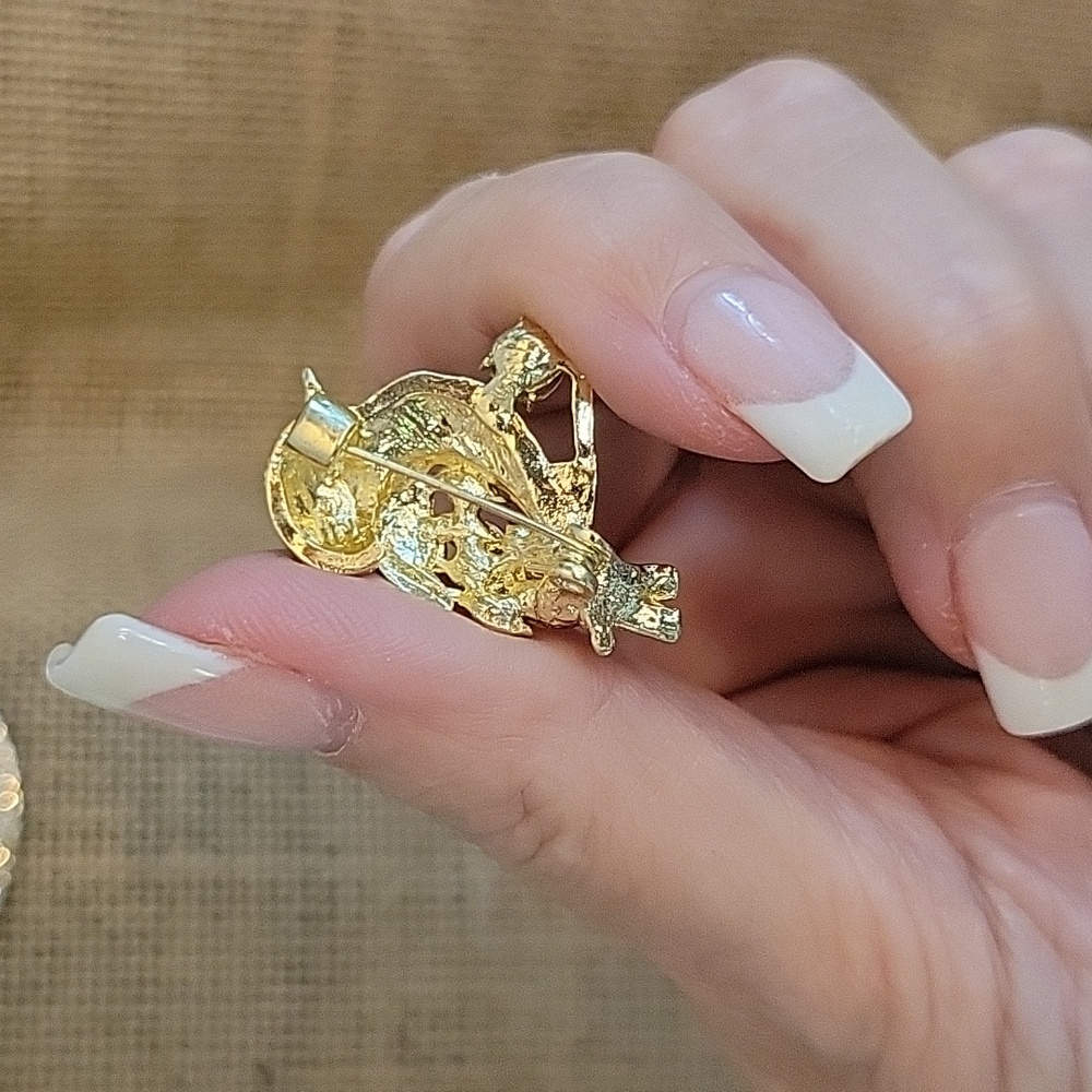 🔥LAST ONE🔥 RHINESTONE BIRD BROOCH - Picture 5 of 5